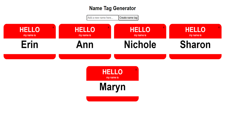 name tag generator